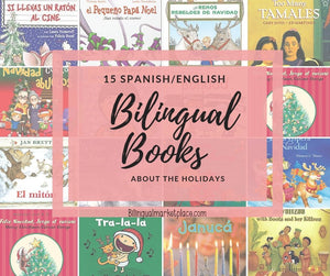 16 Spanish/ Bilingual  Holiday Books Under $15