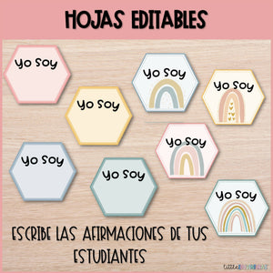 Affirmation Station in Spanish | Afirmaciones Boho Style