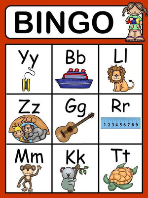 Alphabet Bingo In Spanish
