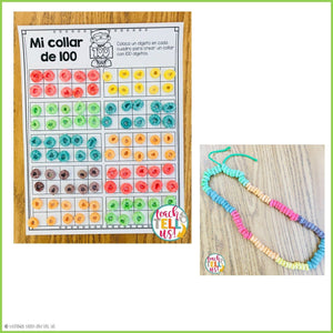 100 días de escuela - 100 days of school Spanish