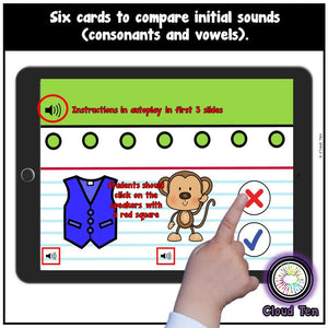 Letra W Boom Cards™ | Digital Task Cards