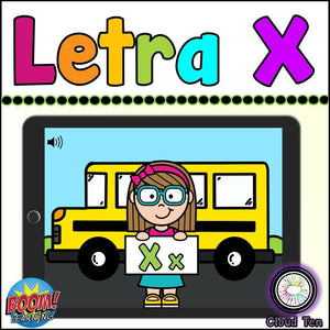 Letra X Boom Cards™ | Digital Task Cards