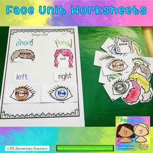 Face Unit for Elementary English Language Learners