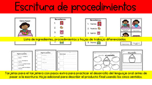 Cómo hacer pastelitos — Procedural writing