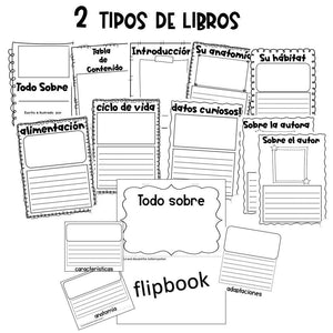 Investigación de Animales en Español! Varias Opciones! /Animal Research