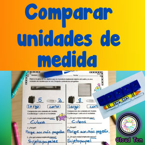 Comparar unidades de medida