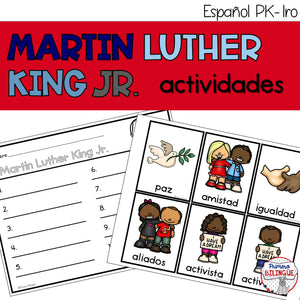 Martin Luther King Jr. / actividades