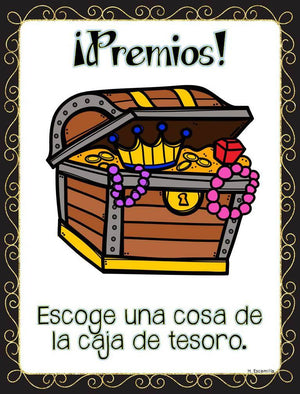 Cupones de premios - Reward Coupons in Spanish