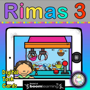 Boom Cards™ - Rimas 3 | Digital Task Cards
