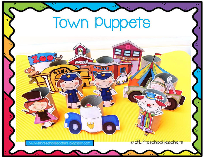 Town Theme for Kindergarten ELL