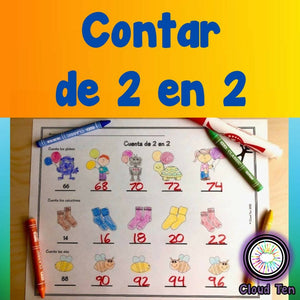 Contar de 2 en 2