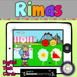 Rimas Bundle Digital Task Cards | Boom Cards™