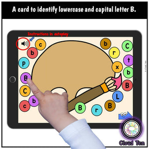 Letra B Boom Cards™ | Digital Task Cards