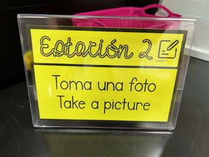 Meet The Teacher/ Curriculum Night Stations in Spanish