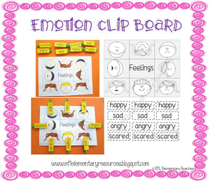 Emotions Unit for Elementary EFL