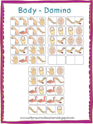 Body Unit for Kindergarten ELL