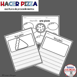 Cómo hacer pizza — Procedural writing