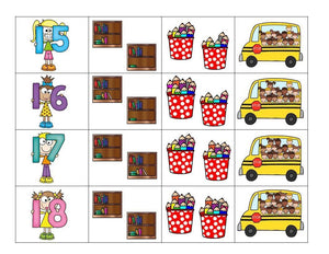 Spanish Numbers 1-20 Pocket Chart Center