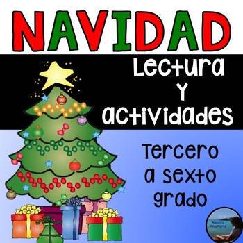 Reading Comprehension in Spanish - Christmas in Spanish - Lectura de Navidad