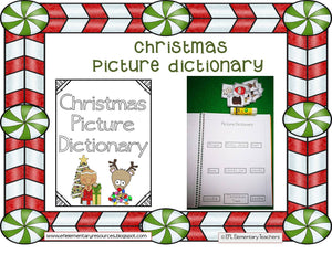 Christmas Flashcards for Elementary ESL/EFL/ELL