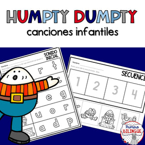 Canciones infantiles - Humpty Dumpty