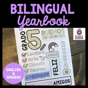 Bilingual Fifth Grade Yearbook