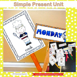 Present simple Tense for Elementary ESL