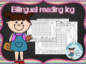 Bilingual reading log
