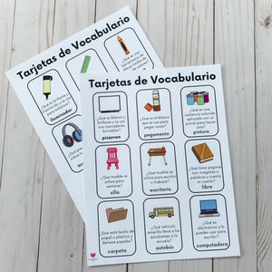 Bilingual Back to School BINGO: English & Spanish