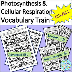 Biology Cell Energy Vocabulary Train
