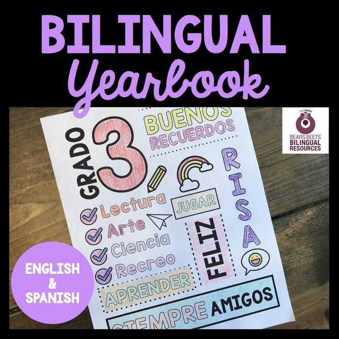 Bilingual Third Grade Yearbook