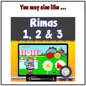 Rimas Boom Cards™| Digital Task Cards