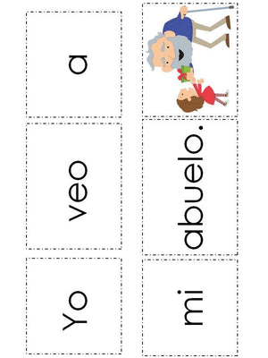 Spanish High Frequency Words "yo","veo" and "mi"