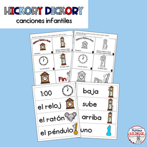 Canciones infantiles - Hickory dickory dock