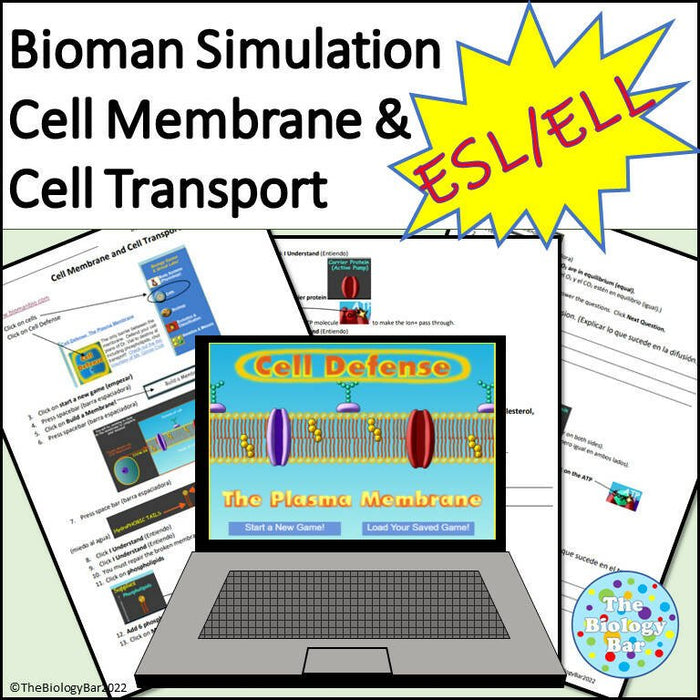Biology Cell Transport Bioman Simulation
