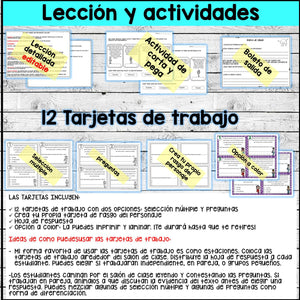 Character traits in Spanish - Rasgo del personaje -Google Classroom -Lesson plan