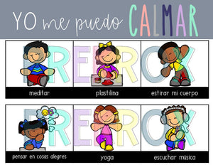 ❤️ SPANISH Calm Down Strategies | PRINTABLES ❤️