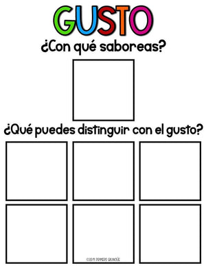 Actividades de Ciencias para Kinder / Cinco Sentidos