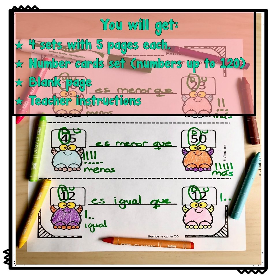 Usar palabras comparativas con numeros – Bilingual Marketplace