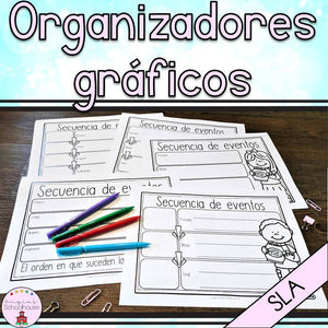 Organizadores gráficos y tablas de anclaje