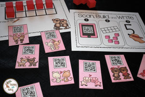 Valentine Numbers: Scan, Build and Write