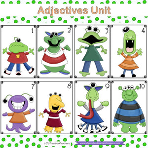 Adjectives for Kindergarten ESL