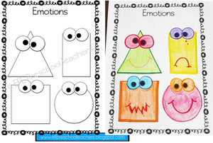 Emotions Unit for Kindergarten EFL