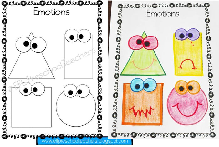 Emotions Unit for Kindergarten EFL