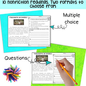 Idea principal y detalles/Main idea and details in Spanish