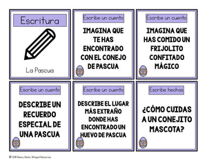 Bilingual Easter Writing Center