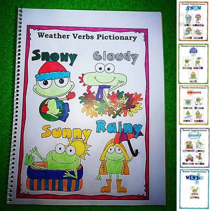 Weather and Verbs for Elementary ESL