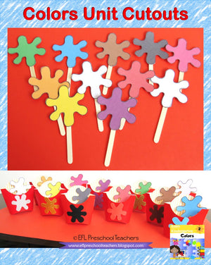 Colors Unit for Kindergarten-Holistic English