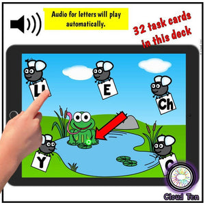 Sonidos Letras Mayusculas Boom Cards™ | Digital Task Cards