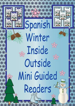 Spanish Winter Inside Outside Mini Readers